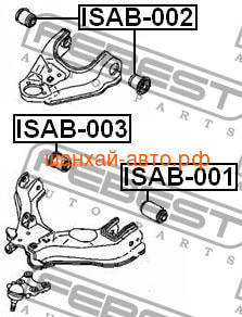     (F1) Great Wall: Hover H3, H5, Safe, Wingle Febest ISAB-002 (,  1)