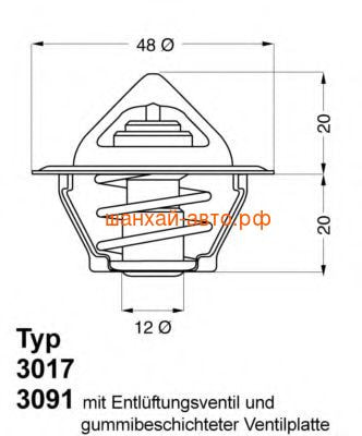  Chery: Amulet, Karry 92C Wahler 3017.92D2 (,  1)