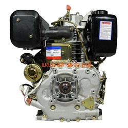 Двигатель Lifan Diesel 186FD D25, 6A, &amp;oslash;лицевой вал. Вид 2
