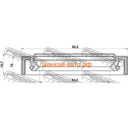      Great Wall Hover Febest 95IAY-36521011X.  2