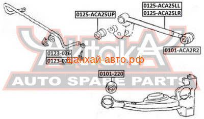  ()      Chery Tiggo, Lifan X60 Asva 0125-ACA25LL
